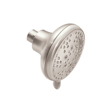 Moen Five-Function 4" Diameter Spray Head Standard Brushed Nickel CL26500BN